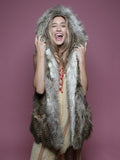 Alaskan Hawk Faux Fur Vest *Unisex* - SpiritHoods
