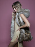 Alaskan Hawk Faux Fur Vest *Unisex* - SpiritHoods