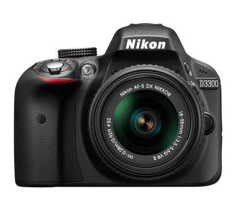 Nikon D3300 w/18-55mm f/3.5-5.6G VR II