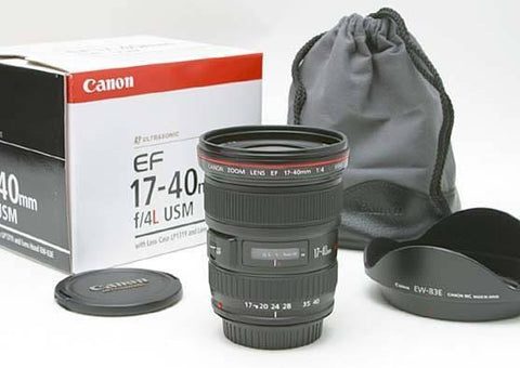 Canon EF 17-40mm f4 L Lens