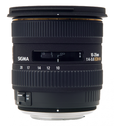 Sigma 10-20mm F4-5.6 EX DC HSM