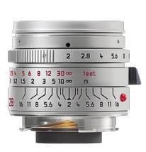 Leica 28mm f/2.0 ASPH M Lens (Silver)