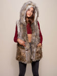 Alaskan Hawk Faux Fur Vest *Unisex* - SpiritHoods