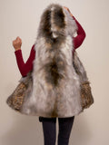 Alaskan Hawk Faux Fur Vest *Unisex* - SpiritHoods