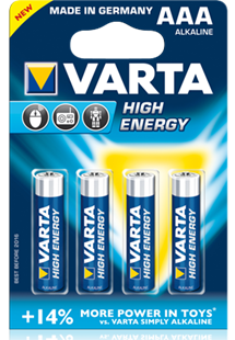 Varta AAA Batteries 4-pack