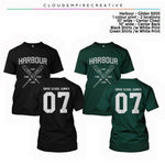 Harbour - Hard Fast Punk Rock Baseball Tee